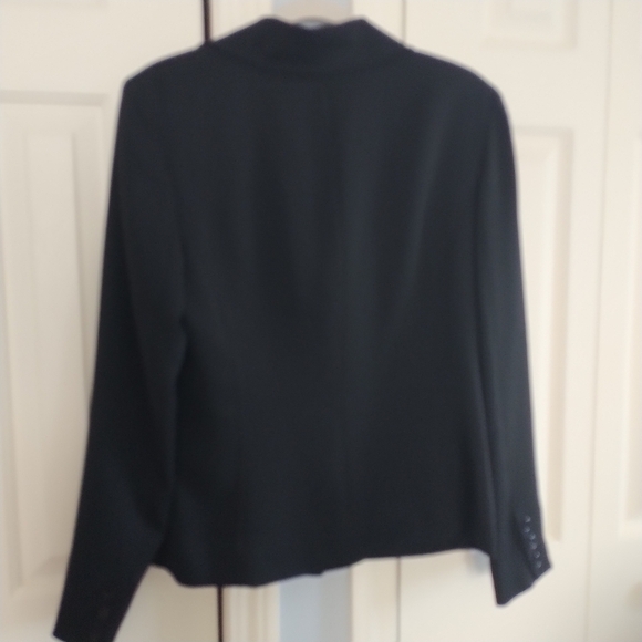 Yansi Fugel Classic Doubleo Breasted Black Blazer Jacket 10 - Picture 2 of 15